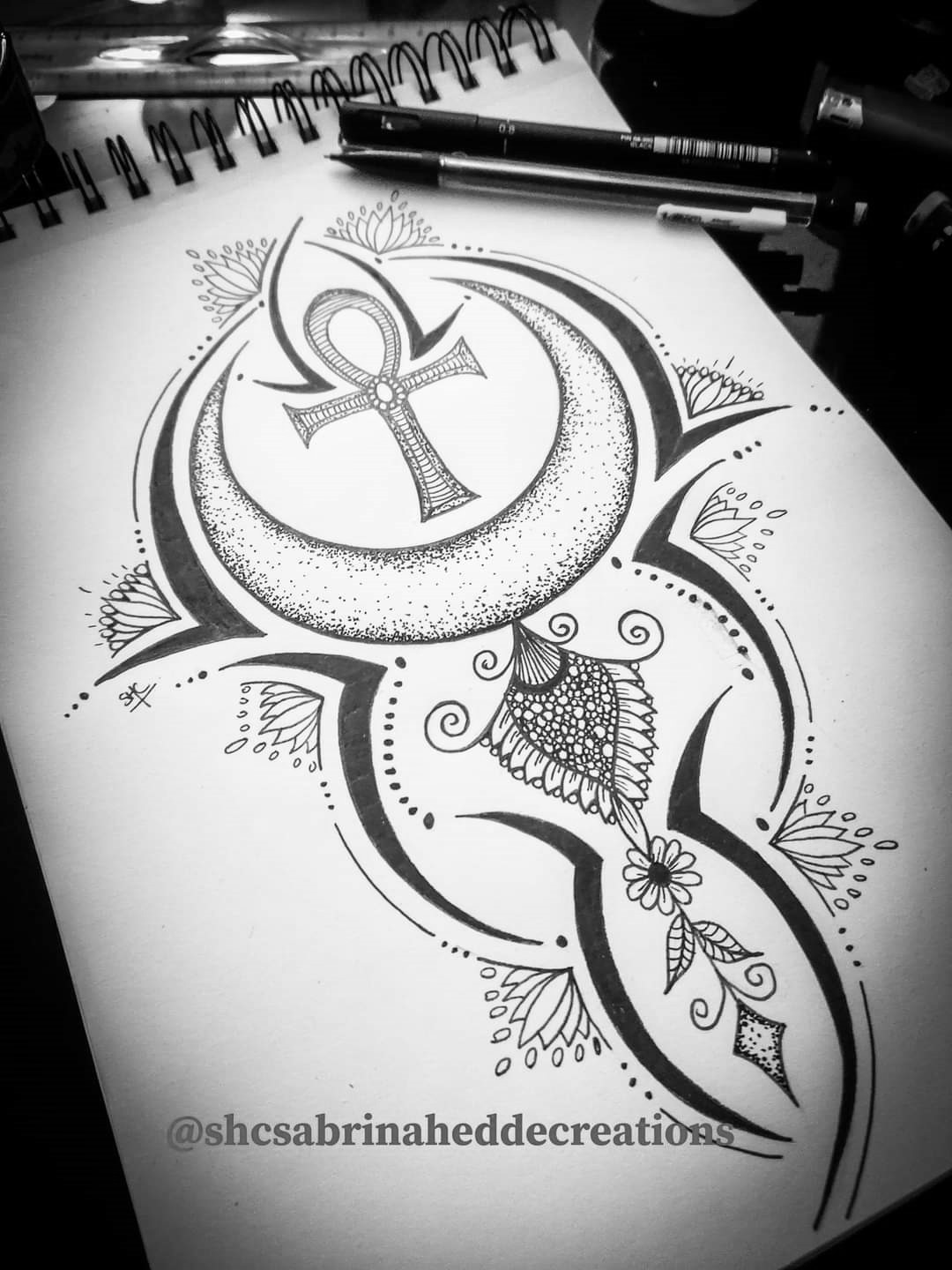 Protection croix d'ankh 