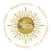 Nouveau logo la shamane blanche sabrina hedde solune